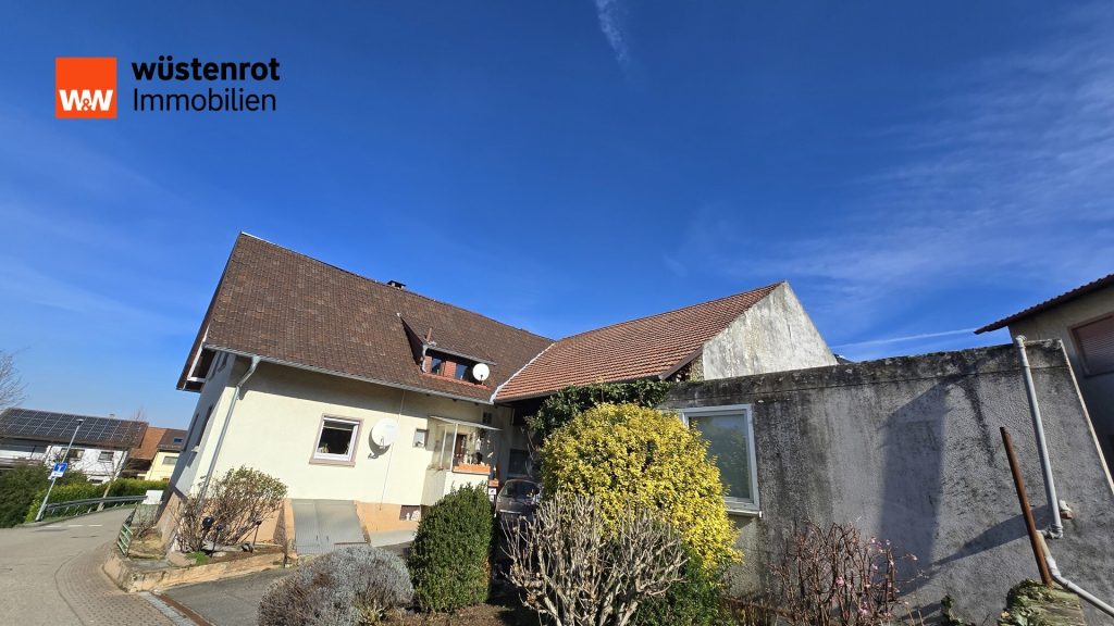 Immobilienangebot - Sinzheim / Winden - Alle - 2 FH mit Ökonomiegebäude