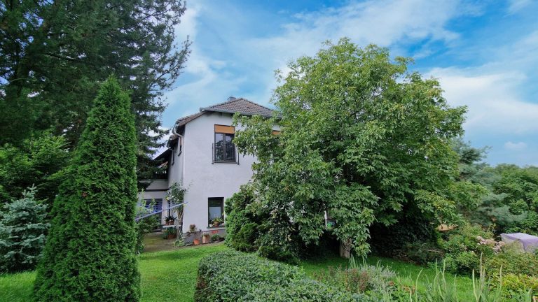 Immobilienangebot - Zeitz - Alle - Zeitz - charmantes gepflegtes Haus am ruhigen Stadtrand mit großem Balkon, Garten und Pool