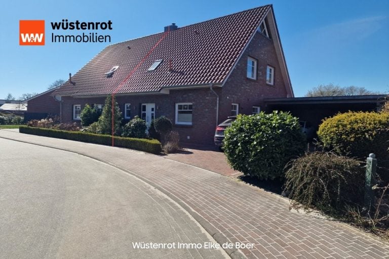 Immobilienangebot - Friedeburg - Alle - Reserviert- Doppelhaushälfte im schönen Friedeburg