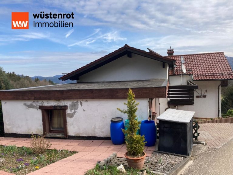 Immobilienangebot - Bühlertal - Alle - Haus in Aussichtslage mit ELW