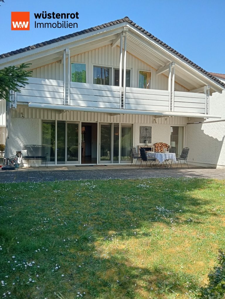 Immobilienangebot - Fürstenfeldbruck - Alle - Traum Mehrgenerationenhaus, 1100 m² Grund in FFB-Alt-Buchenau, 2 sep. Wohneinheiten. Blick zum Wald