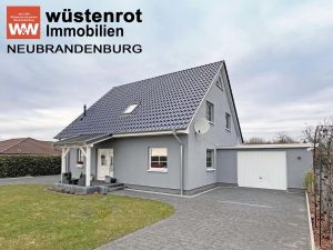 Immobilienangebot - Trollenhagen - Alle - NEUBRANDENBURG IM BLICK: MODERNES EINFAMILIENHAUS MIT FÜNF ZIMMERN  + EINBAUKÜCHE + WINTERGARTEN