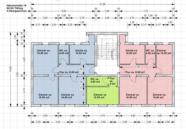 Immobilienangebot - Tittling - Alle - Jahresnettomiete: mehr als 40.000 € + Optimierungsmöglichkeit!
Lukratives 7-Parteienhaus in Tittling