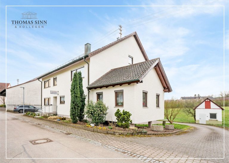 Immobilienangebot - Brackenheim / Haberschlacht - Alle - Vielseitiges Haus mit Entwicklungspotential