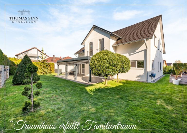 Immobilienangebot - Massenbachhausen - Alle - MODERNES EINFAMILIENHAUS MIT TOLLEM SOMMERGARTEN - SOFORT FREI!