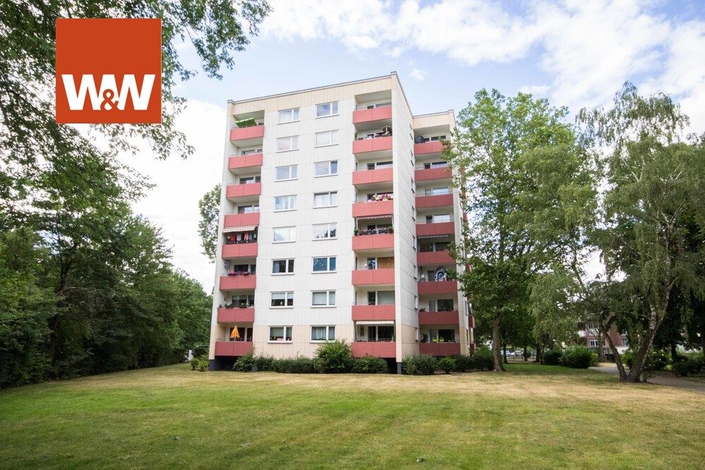 Immobilienangebot - Bremen - Alle - Schöne Wohnung im 7. Stock mit tollem Ausblick ins Grüne