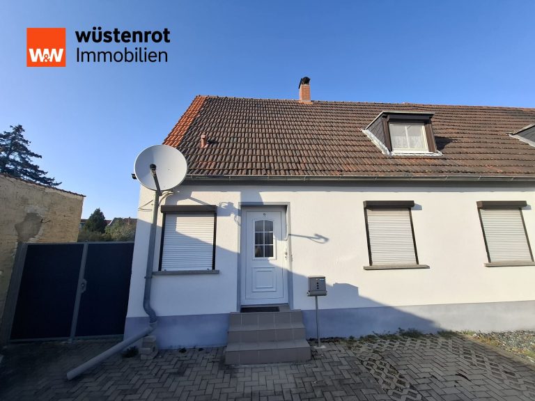 Immobilienangebot - Aken - Alle - Endlich Eigentum! Schöner Wohnen in Aken mit großzügiger Grünlandschaft in beliebter Lage!