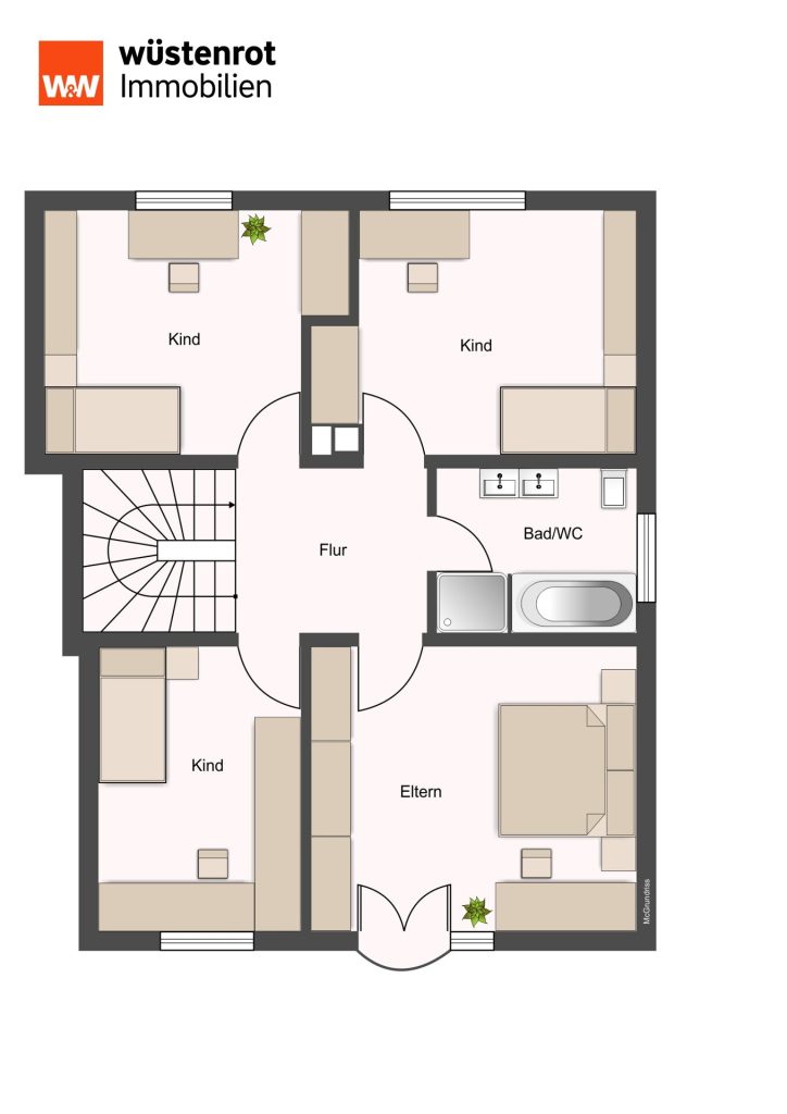Immobilienangebot - Feuchtwangen - Alle - Reserviert: Feuchtwangen- gepflegtes Reihenendhaus mit großem Grundstück und Garage.