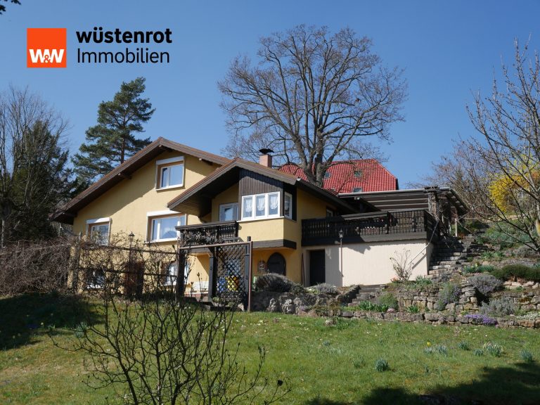 Immobilienangebot - Jena / Löbstedt - Alle - Idylle pur - Einfamilienhaus mit großen Grundstück - Leben in der Natur mitten in Jena