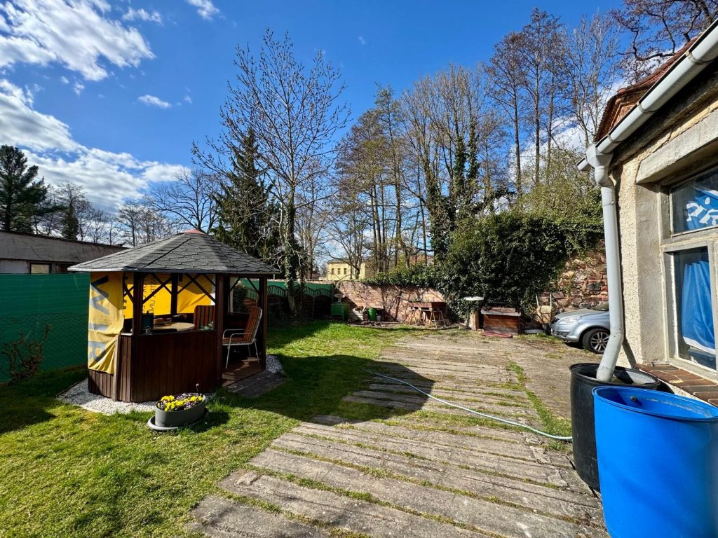 Immobilienangebot - Luckau - Alle - Einmalige Gelegenheit in bester Lage: Stadthäuser mit Innenhof, Werkstatt & Ausbaumöglichkeit am Park