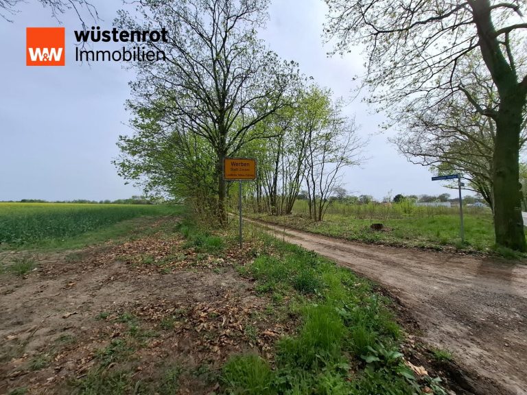 Immobilienangebot - Zossen / Werben - Alle - Sichern sie sich eins der letzten Baugrundstücke mit Panoramablick in Zossen. Voll erschlossen !!!