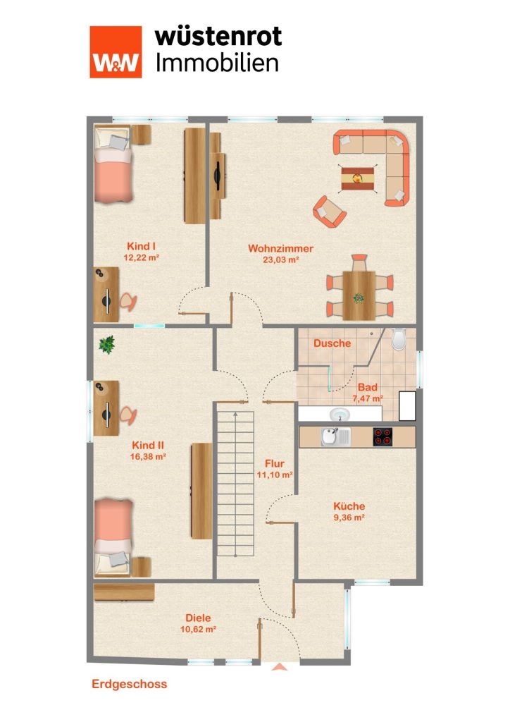 Immobilienangebot - Havelberg - Alle - Wassersportfans aufgepasst! 127m² großes Raumwunder mit 5 Zimmern! Tür auf. Rein. Zuhause sein!