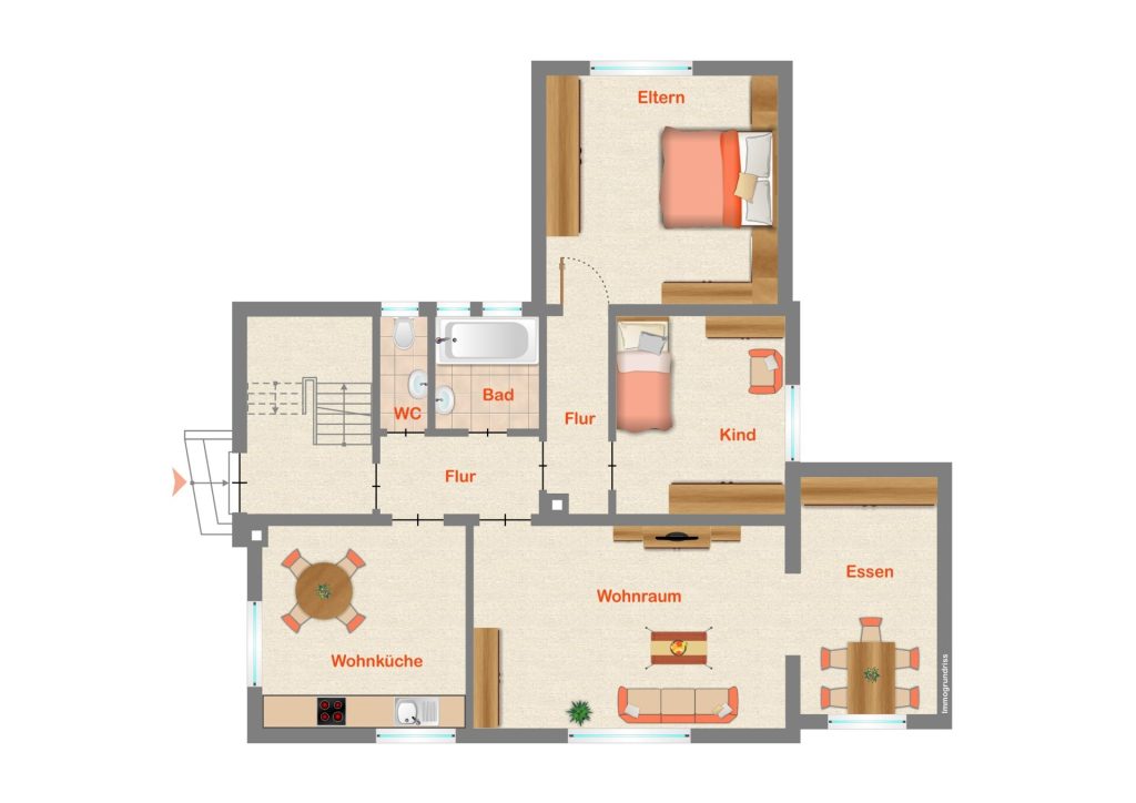 Immobilienangebot - Möglingen - Alle - Familienfreundliches 2-Familienhaus mit großem Grundstück in begehrter Wohnlage