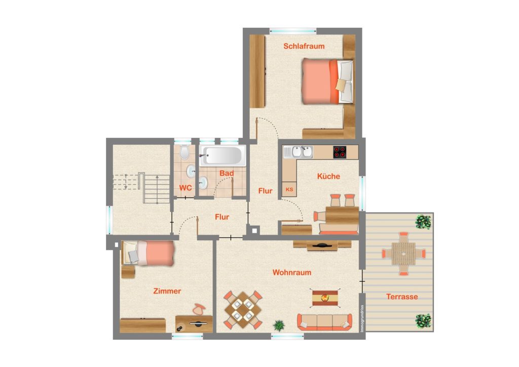 Immobilienangebot - Möglingen - Alle - Familienfreundliches 2-Familienhaus mit großem Grundstück in begehrter Wohnlage