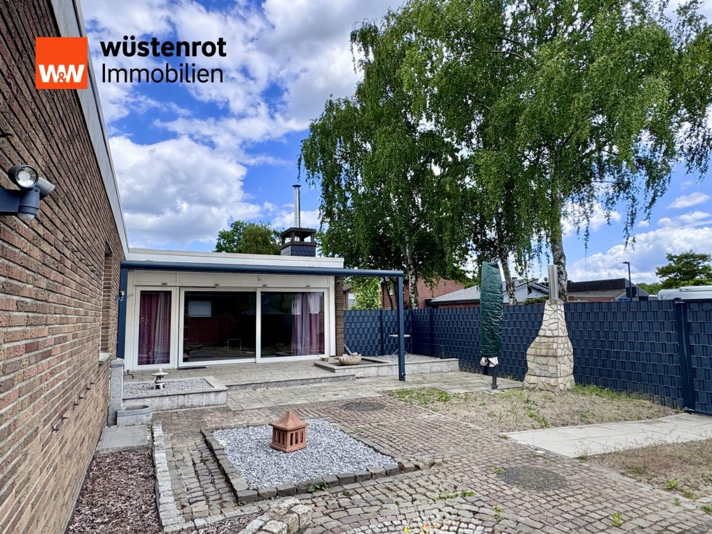 Immobilienangebot - Werne - Alle - Moderner Bungalow mit Solaranlage, Garage, Carport, Sauna  und großem Garten in ruhiger Lage