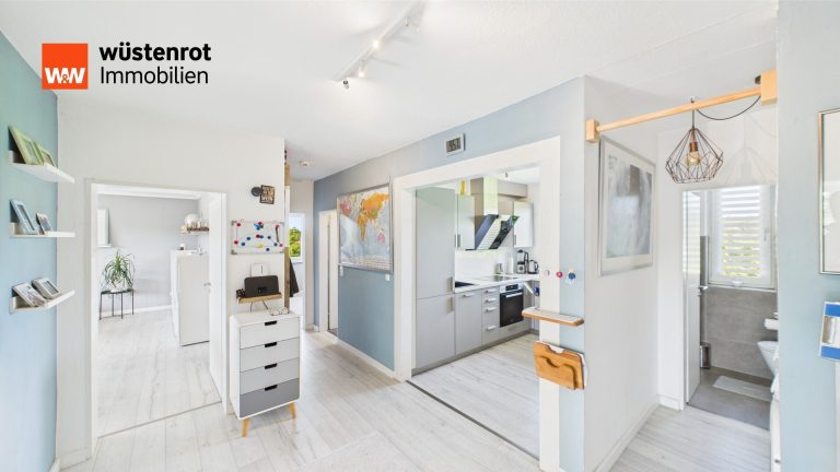 Immobilienangebot - Rendsburg - Alle - Top renoviert, ideal geschnitten – 4-Zimmer-Wohntraum