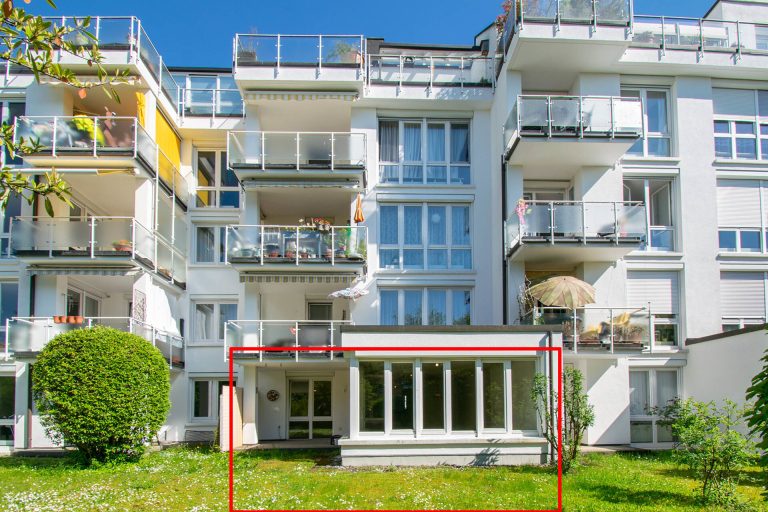 Immobilienangebot - Bietigheim-Bissingen - Alle - Seltene Gelegenheit, Tolle Wohnung mit Gartenanteil, TG-Platz und Sauna im Haus