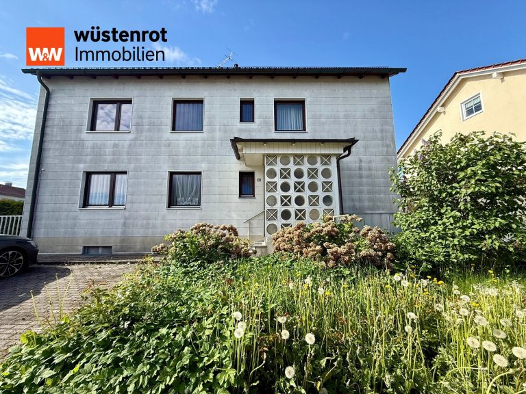 Immobilienangebot - Deggendorf - Alle - HIRZAU: Solides 2-Familienhaus in ruhiger Lage von Deggendorf.