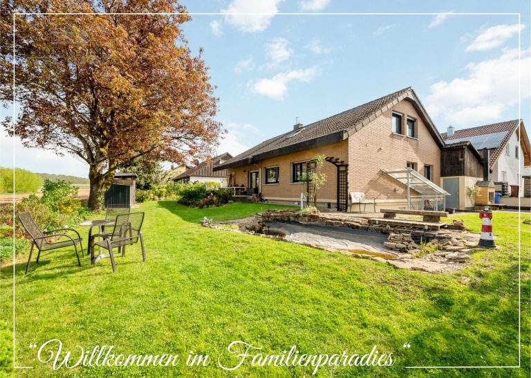 Immobilienangebot - Gundelsheim - Alle - SCHÖNES EINFAMILIENHAUS MIT KLINKERFASSADE UND FANTASTISCHEM GRUNDSTÜCK AN DIREKTER WIESENRANDLAGE!
