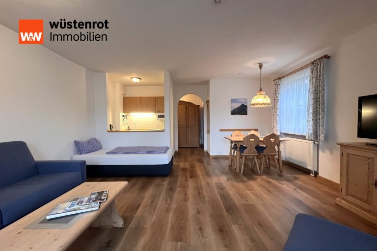 Immobilienangebot - Oberaudorf - Alle - Alpenglück - Kompaktes Ferienapartment mit schönem Balkon und vielen Extras in Oberaudorf