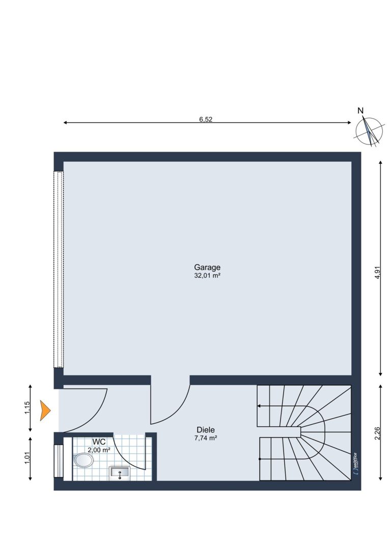 Immobilienangebot - Hirschberg an der Bergstraße / Leutershausen - Alle - Kleine Doppelhaushälfte mit 3 Zimmern, eigenem Garten und zwei Garagenplätzen.