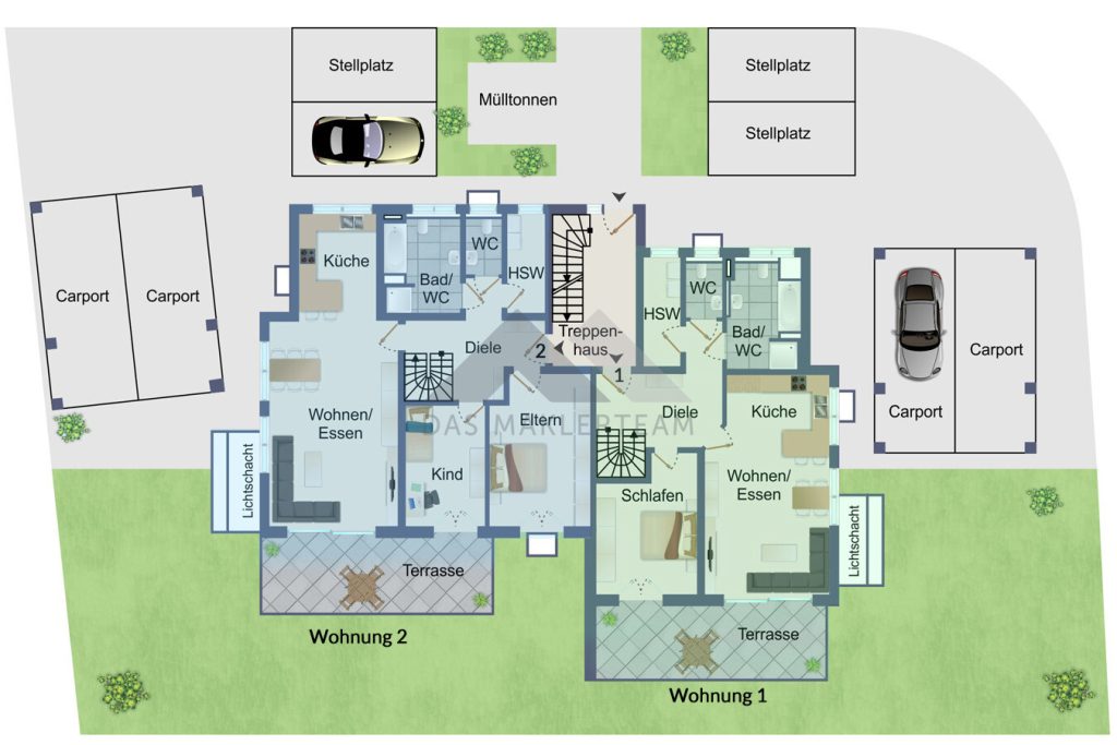 Immobilienangebot - Wehringen - Alle - Neuwertiges, exklusiv gebautes Anlageobjekt mit lukrativer Rendite