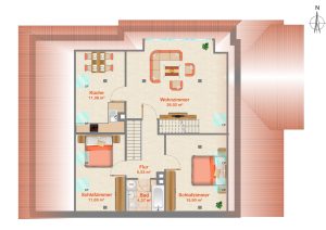 Immobilienangebot - Karlsruhe - Alle - Ein Hauch von Loft in der Weststadt.
4 moderne Zimmer. Stilvoll Wohnen
auf zwei Ebenen mit 90 m².