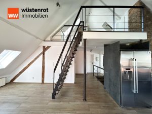 Immobilienangebot - Karlsruhe - Alle - Ein Hauch von Loft in der Weststadt.
4 moderne Zimmer. Stilvoll Wohnen
auf zwei Ebenen mit 90 m².