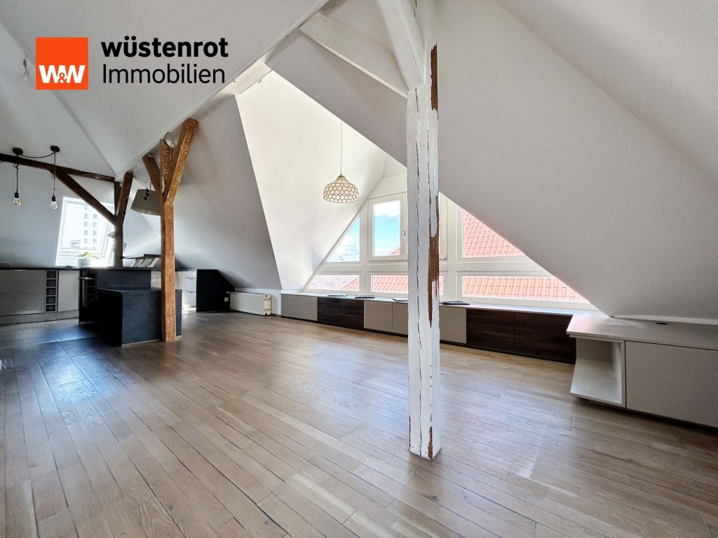 Immobilienangebot - Karlsruhe - Alle - Ein Hauch von Loft in der Weststadt.
4 moderne Zimmer. Stilvoll Wohnen
auf zwei Ebenen mit 90 m².