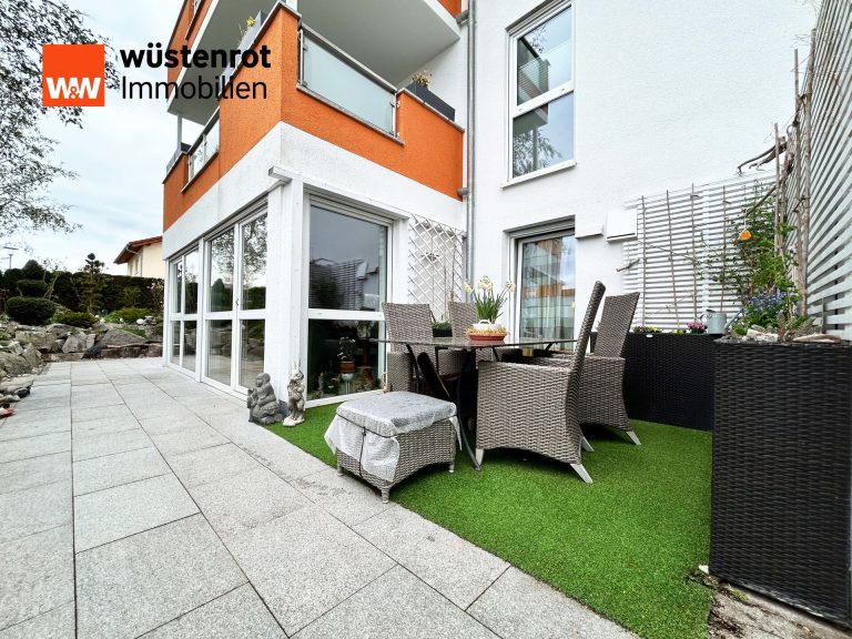Immobilienangebot - Villingen-Schwenningen / Villingen - Alle - Wohn-Sinnig. Ohne Stufen auf einer Ebene.
Moderne 2 Zimmer auf 76 m². Plus Terrasse
und Garage.