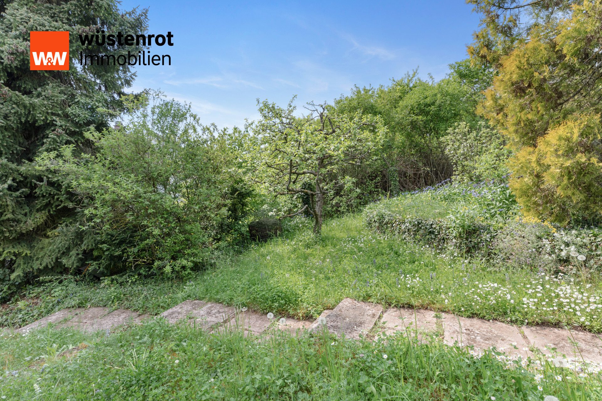 Immobilienangebot - Stuttgart / Botnang - Alle - Schöne DHH in S-Botnang mit großem Garten, zwei Terrassen, Balkon und Garage