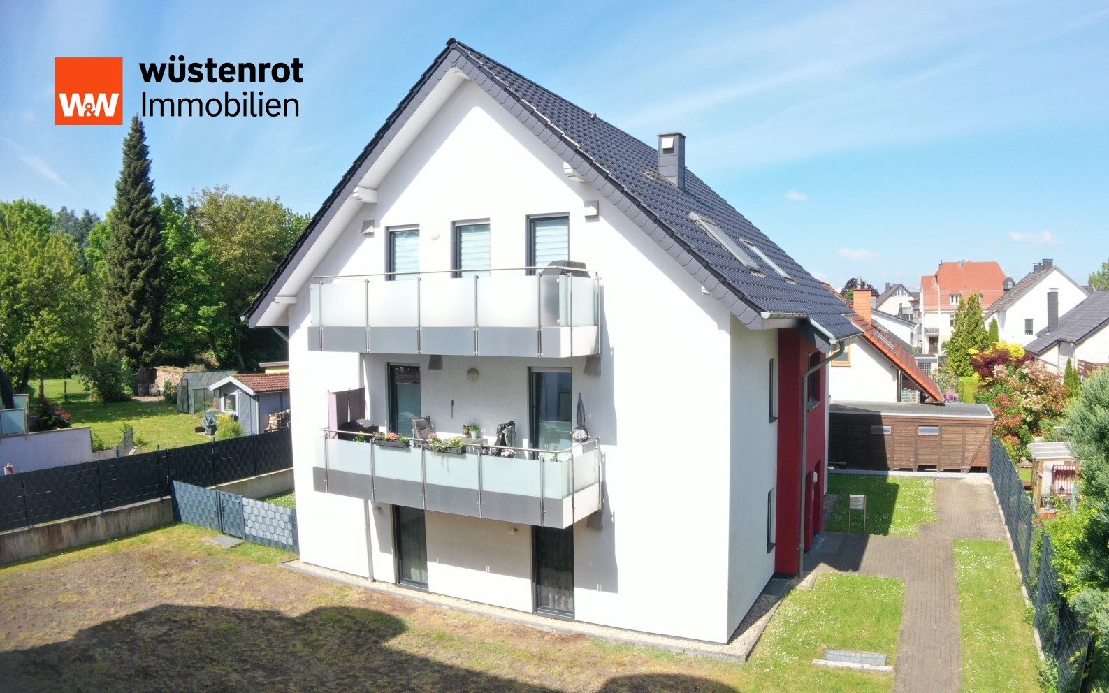 Immobilienangebot - Detmold - Alle - 4-Zimmer Eigentumswohnung mit Balkon
in Toplage von Detmold