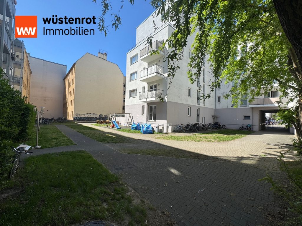 Immobilienangebot - Berlin Friedrichshain - Alle - Bezugsfreie Wohnung im attraktiven Friedrichshain-Kiez unweit Ostkreuz mit Terrasse zum Innenhof