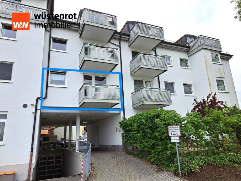 Immobilienangebot - Weilheim - Alle - Helle, gut vermietete 1-Zi.-Whg. mit Balkon