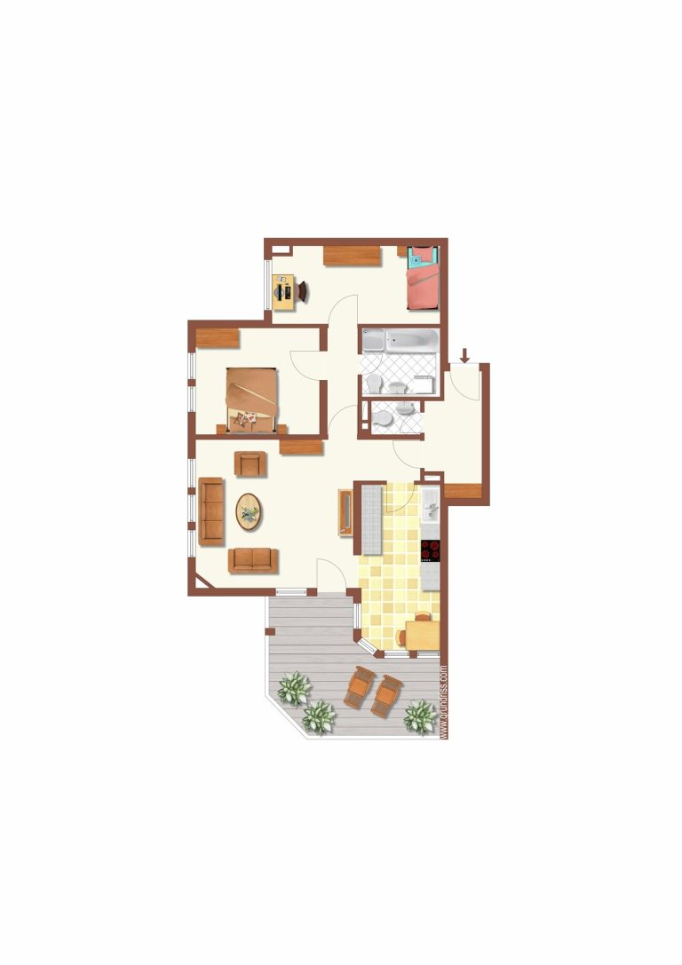 Immobilienangebot - Erlangen / Tennenlohe - Alle - Großzügige 3-Zimmer-VORRATH-Wohnung 
mit großem Balkon und Tiefgaragen-Stellplatz
in Erlangen-Tennenlohe