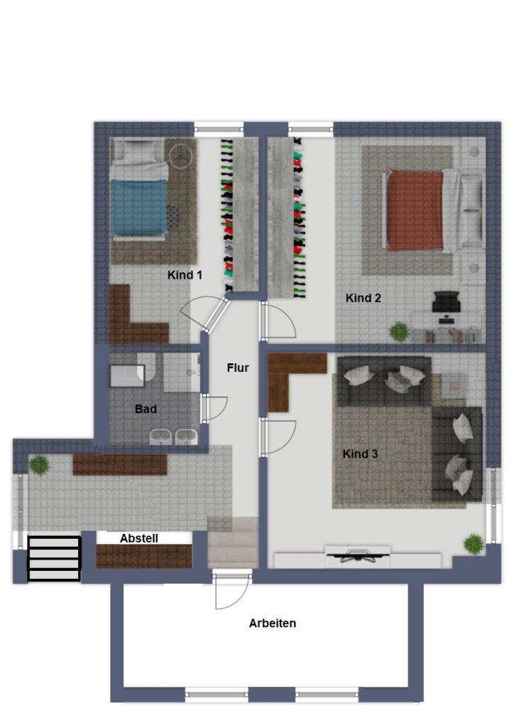 Immobilienangebot - Lohmar - Alle - Mit 3D: Freistehendes Einfamilienhaus zum Selbstverwirklichen - Renovierungsbedürftig mit Potenzial.