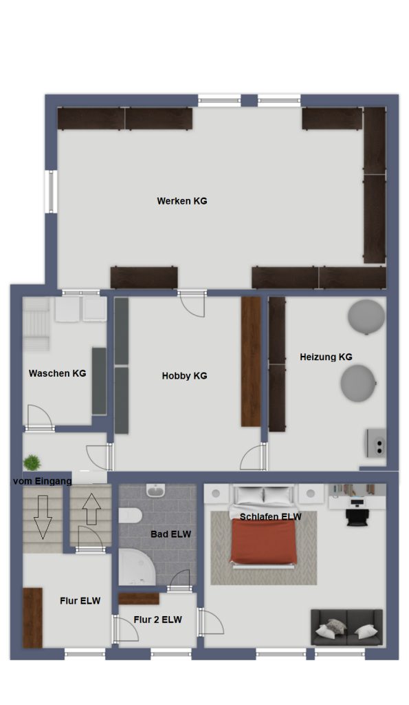 Immobilienangebot - Lohmar - Alle - Mit 3D: Freistehendes Einfamilienhaus zum Selbstverwirklichen - Renovierungsbedürftig mit Potenzial.