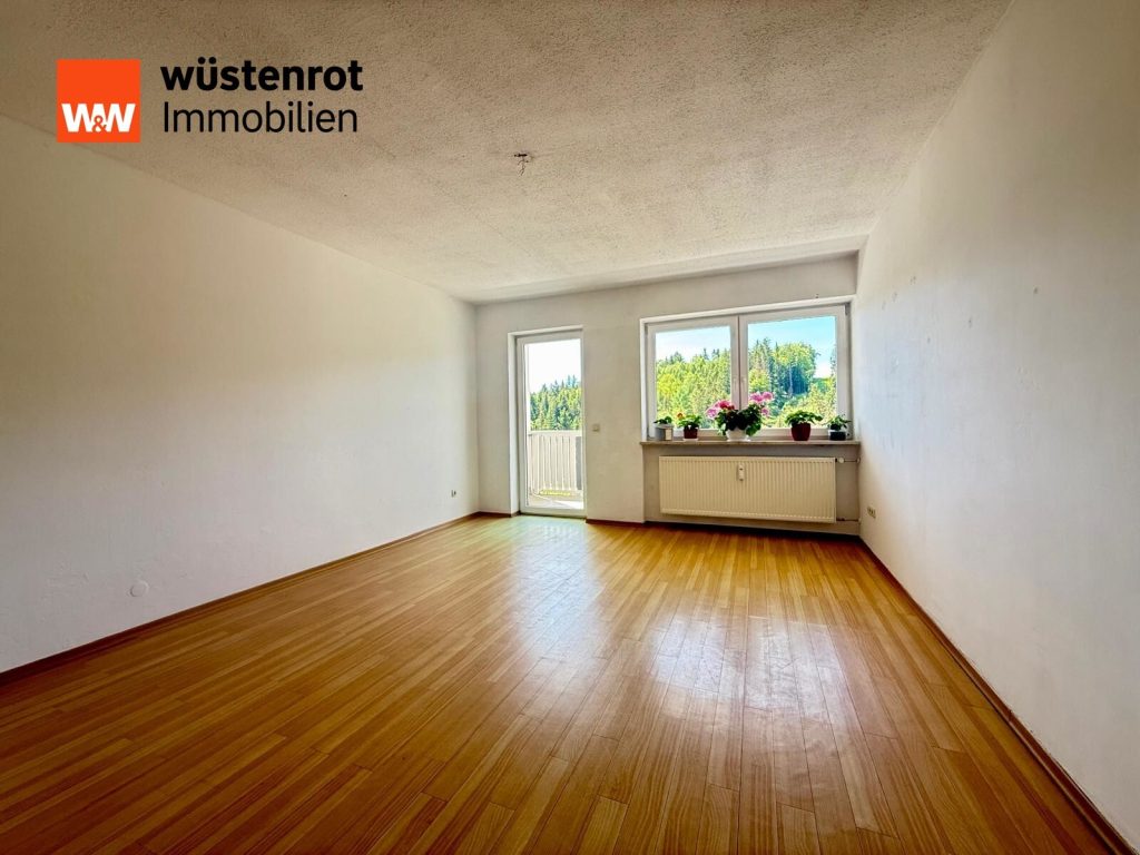 Immobilienangebot - Bischofsmais - Alle - Gemütliche 2-Zimmerwohnung mit großem Südbalkon und tollen Ausblick