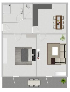 Immobilienangebot - Bischofsmais - Alle - Gemütliche 2-Zimmerwohnung mit großem Südbalkon und tollen Ausblick