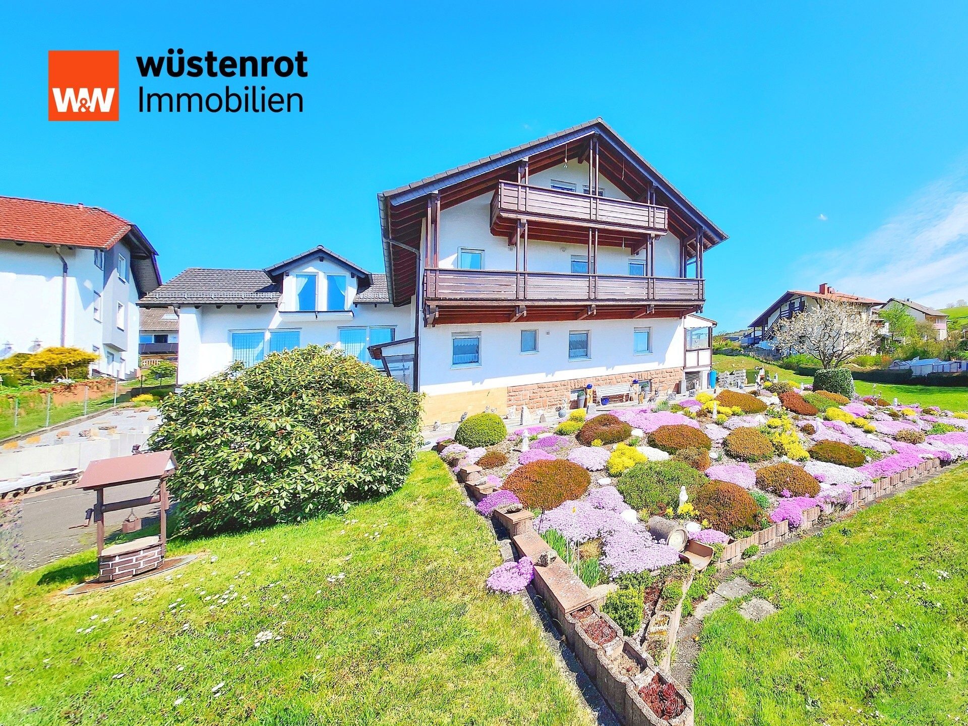 Immobilienangebot - Jossgrund / Lettgenbrunn - Alle - Alpenschönheit mit 3-FH, Neu-Anbau und 3 Bauplätzen! Lettgenbrunn mit fast 3.300 m² Grundstück: TOP!