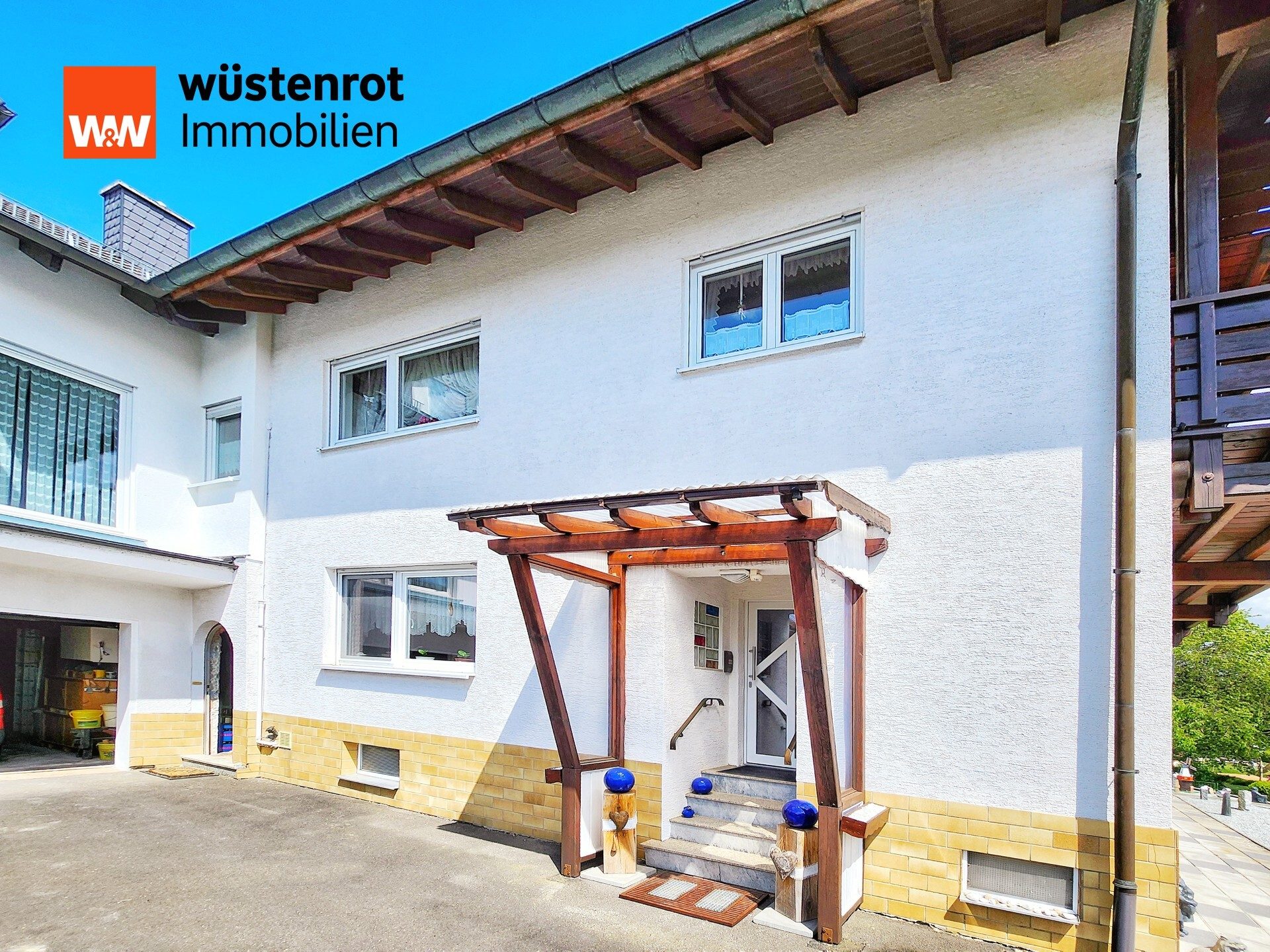 Immobilienangebot - Jossgrund / Lettgenbrunn - Alle - Alpenschönheit mit 3-FH, Neu-Anbau und 3 Bauplätzen! Lettgenbrunn mit fast 3.300 m² Grundstück: TOP!