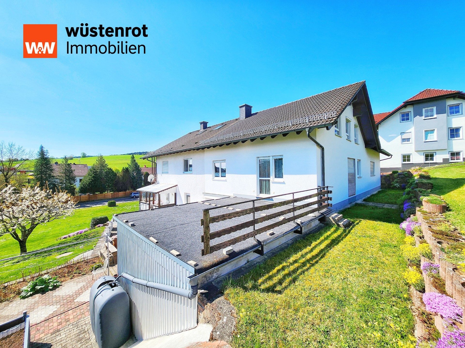 Immobilienangebot - Jossgrund / Lettgenbrunn - Alle - Alpenschönheit mit 3-FH, Neu-Anbau und 3 Bauplätzen! Lettgenbrunn mit fast 3.300 m² Grundstück: TOP!