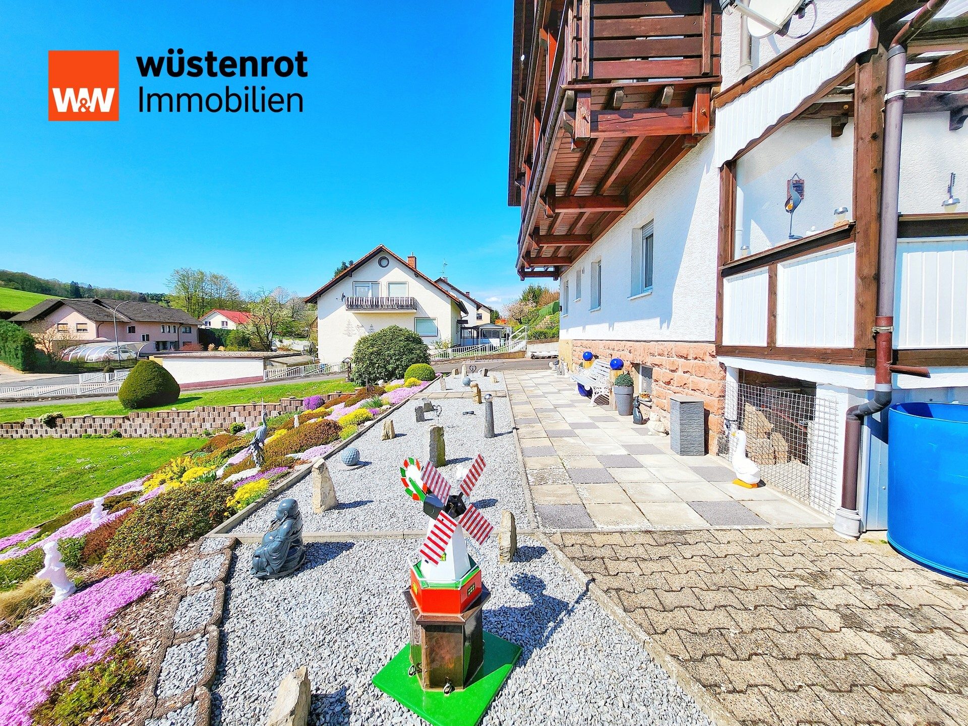 Immobilienangebot - Jossgrund / Lettgenbrunn - Alle - Alpenschönheit mit 3-FH, Neu-Anbau und 3 Bauplätzen! Lettgenbrunn mit fast 3.300 m² Grundstück: TOP!