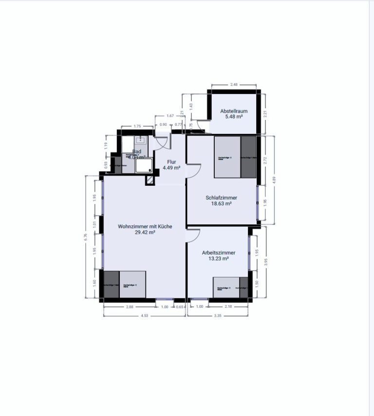 Immobilienangebot - Göppingen-Holzheim - Alle - * Göppingen-Holzheim 3 Zi-Wohnung * 
nähe B 10   auch als Kapitalanlage interessant *