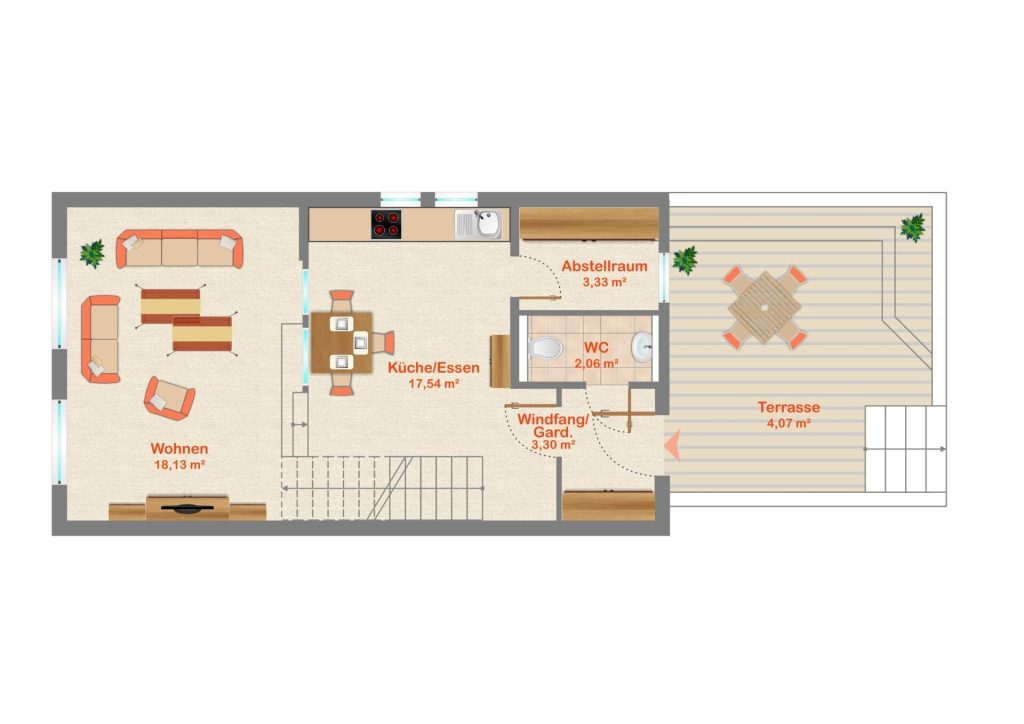 Immobilienangebot - Singen - Alle - SPEKTAKULÄR. Moderne 3 Zimmer auf 80 m².
Mit beeindruckender Galerie. Eigener Balkon
und Terrasse.