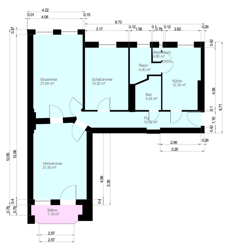Immobilienangebot - Berlin / Reinickendorf - Alle - RESERVIERT! Sanierungsbedürftige, gut geschnittene 3-Zimmer ETW nahe Am Schäfersee in Reinickendorf