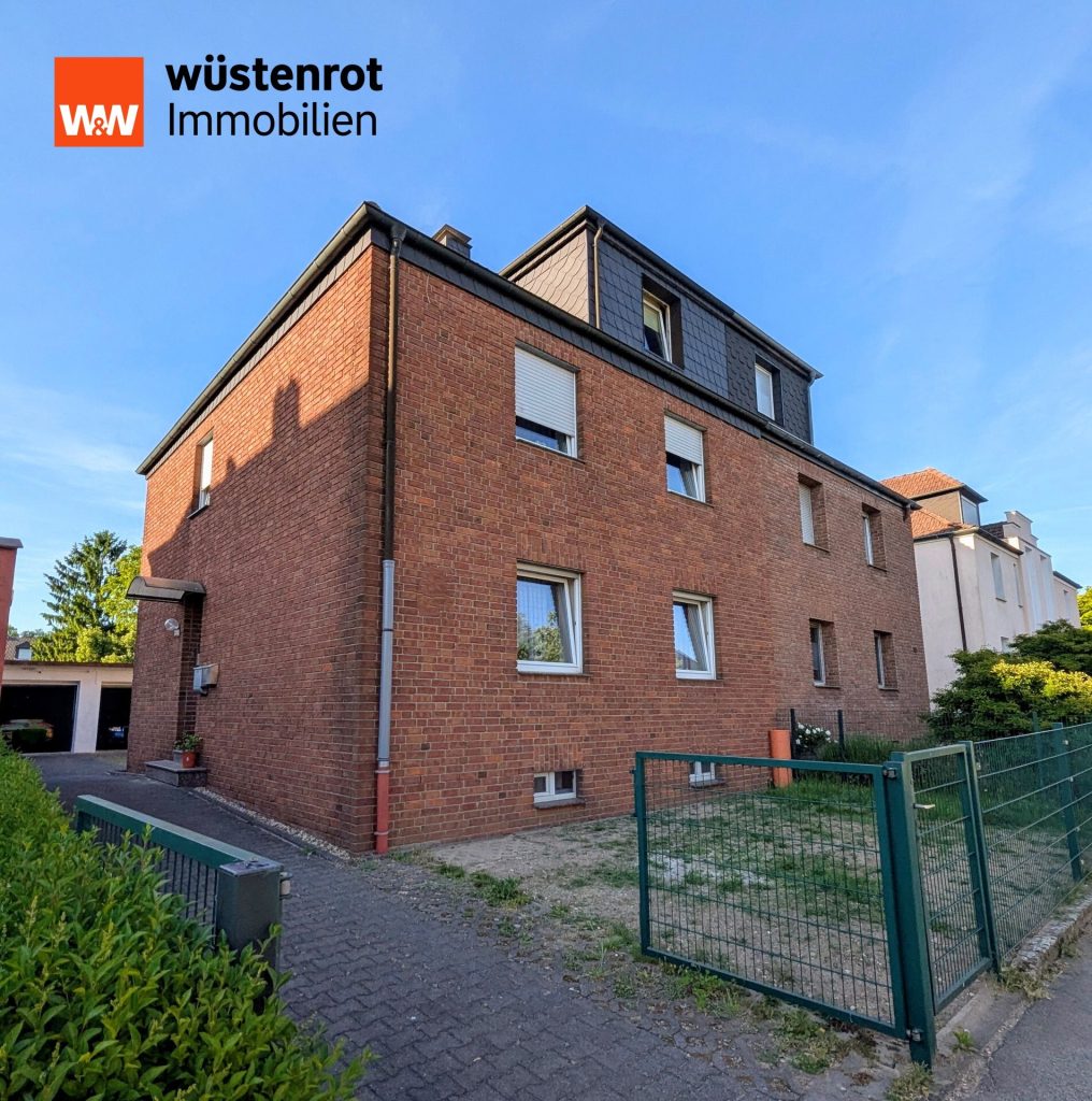 Immobilienangebot - Gladbeck - Alle - "Wohnen & Vermieten: 3-Familienhaus in ruhiger Lage mit vielen Möglichkeiten"