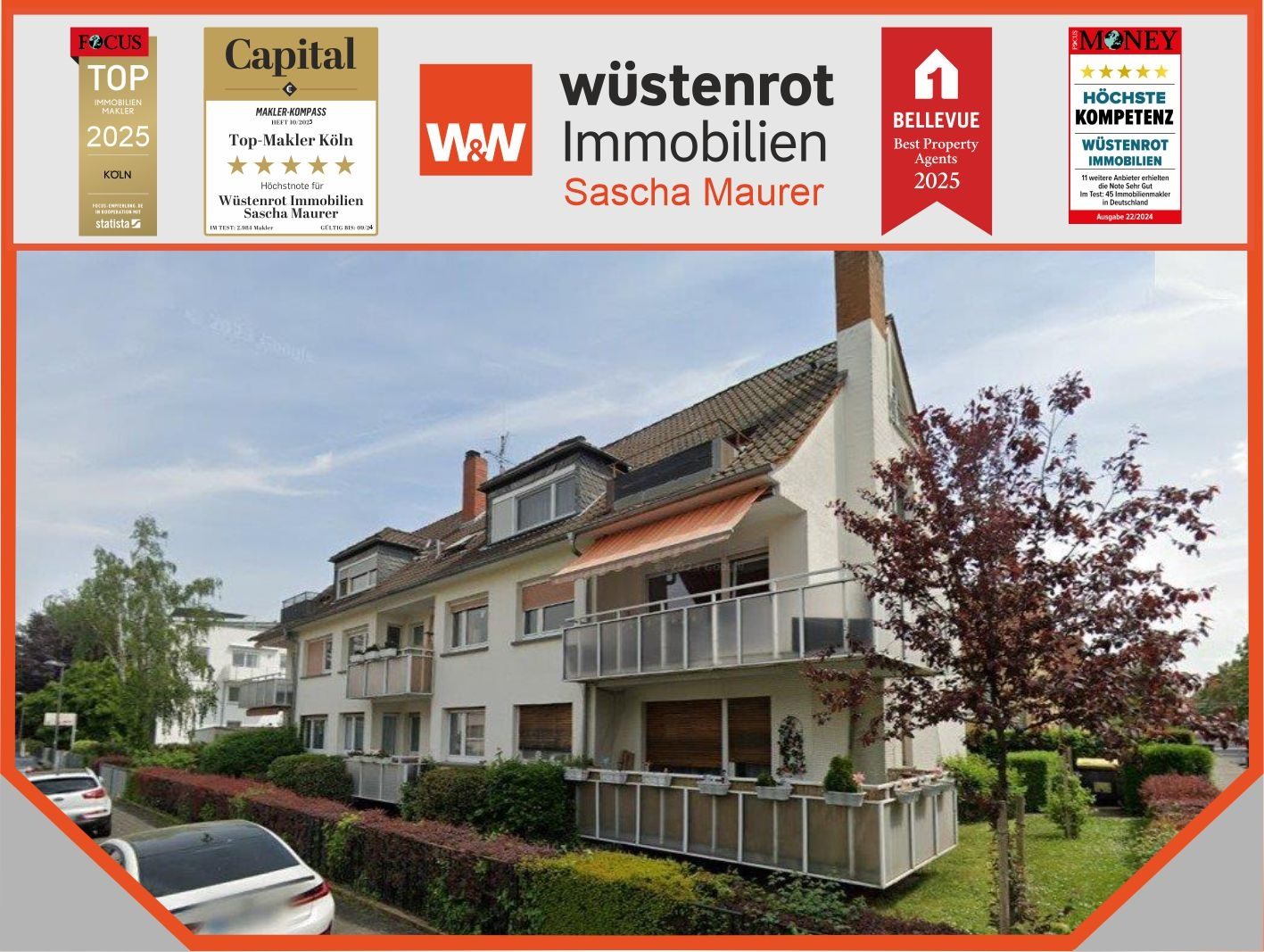 Immobilienangebot - Offenbach - Alle - Gepflegte, sukzessive modernisierte Kapitalanlage mit 9 Wohneinheiten und 6 Garagen in Top Lage!