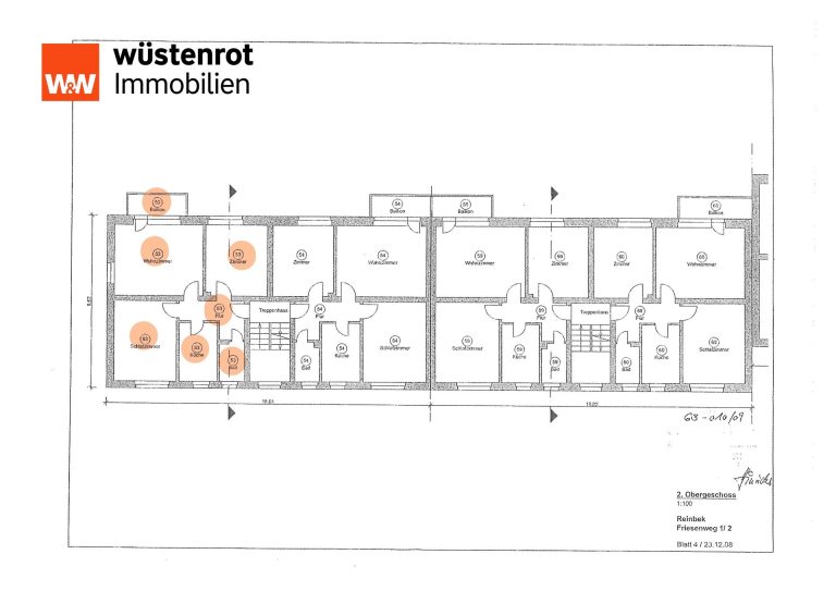 Immobilienangebot - Reinbek - Alle - vermietete 3-Zi-ETW in Reinbek