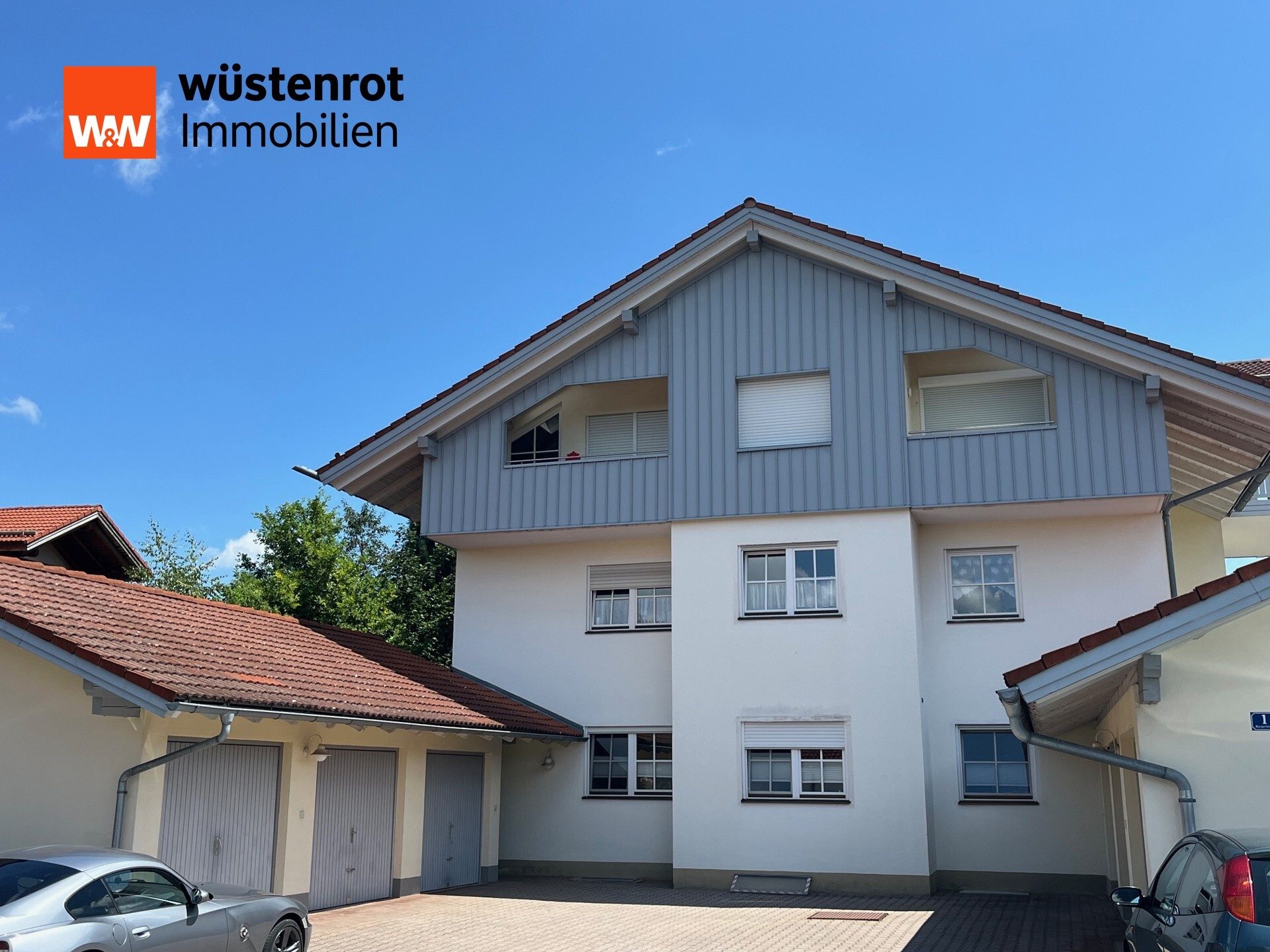 Immobilienangebot - Bruckmühl - Alle - 2-Zimmer- Etagenwohnung  mit großem Balkon in Bruckmühl zu verkaufen